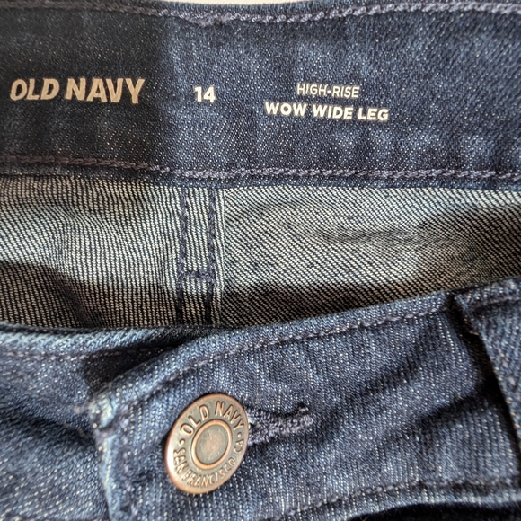 Old Navy High Rise Wide Leg Wow Jeans - Picture 5 of 7